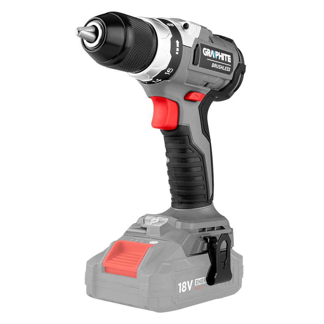 Wiertarko-wkrętarka akumulatorowa bezszczotkowa 18V Li-Ion 13 mm 2