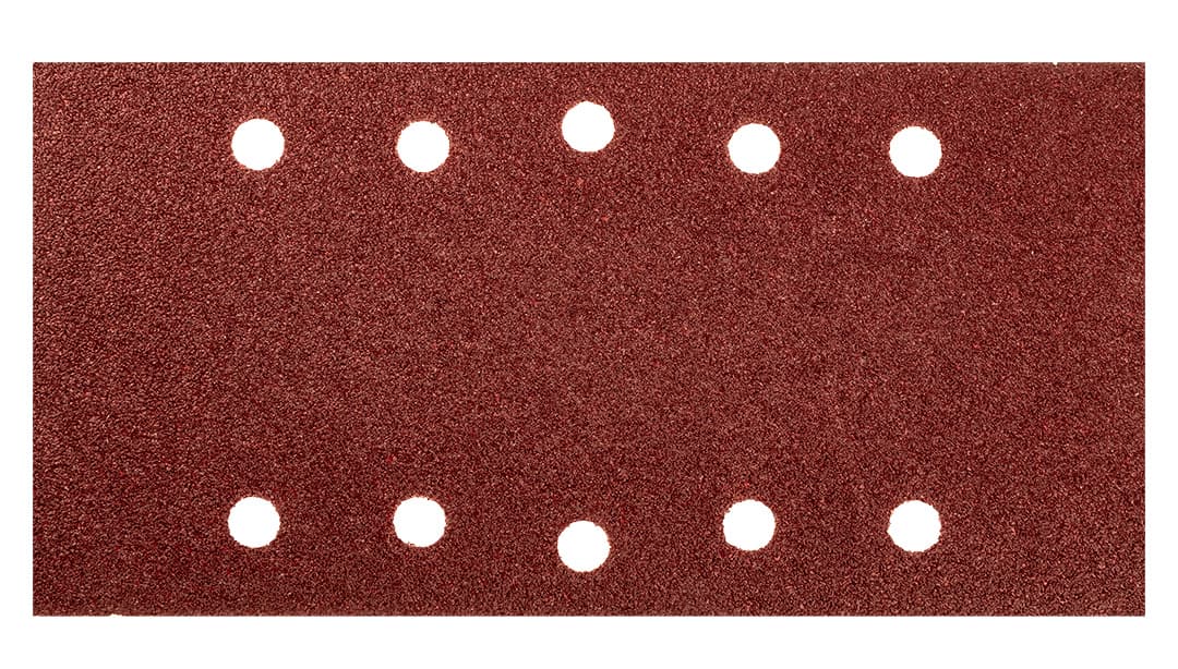 Papier ścierny na rzep 115 x 230 mm, gradacja K40, 5 sztuk 5