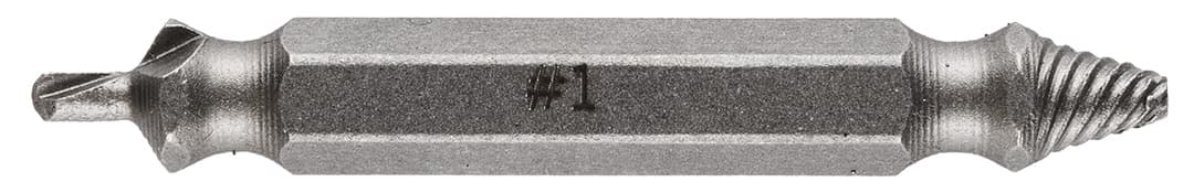 Wykrętaki dwustronne do zerwanych śrub i uszkodzonych gniazd, zestaw 4 sztuki 7