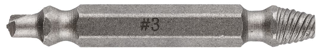 Wykrętaki dwustronne do zerwanych śrub i uszkodzonych gniazd, zestaw 4 sztuki 9