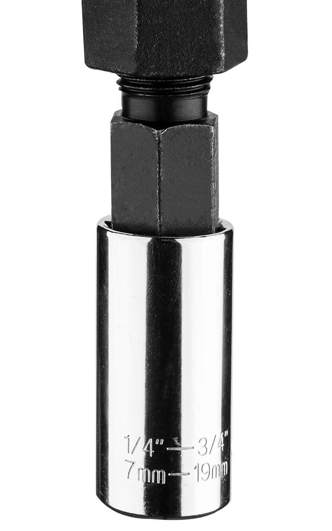 Uniwersalna nasadka do kluczy 7-19 mm z adapterem 8