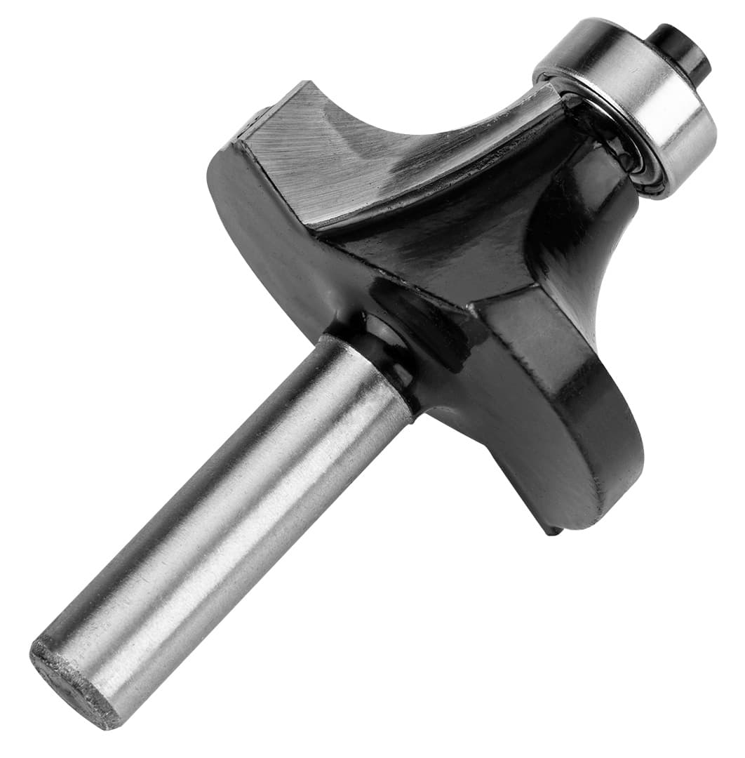 Frez do drewna z łożyskiem ozdobny widiowy 38.1 x 19 mm trzpień 8 mm 5