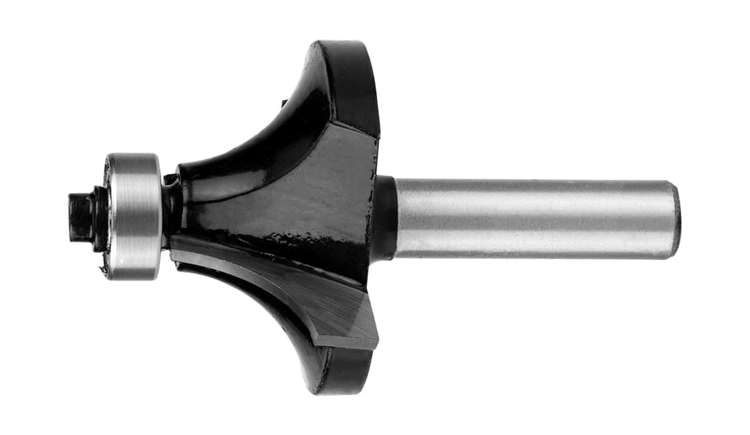 Frez do drewna z łożyskiem ozdobny widiowy 38.1 x 19 mm trzpień 8 mm 8