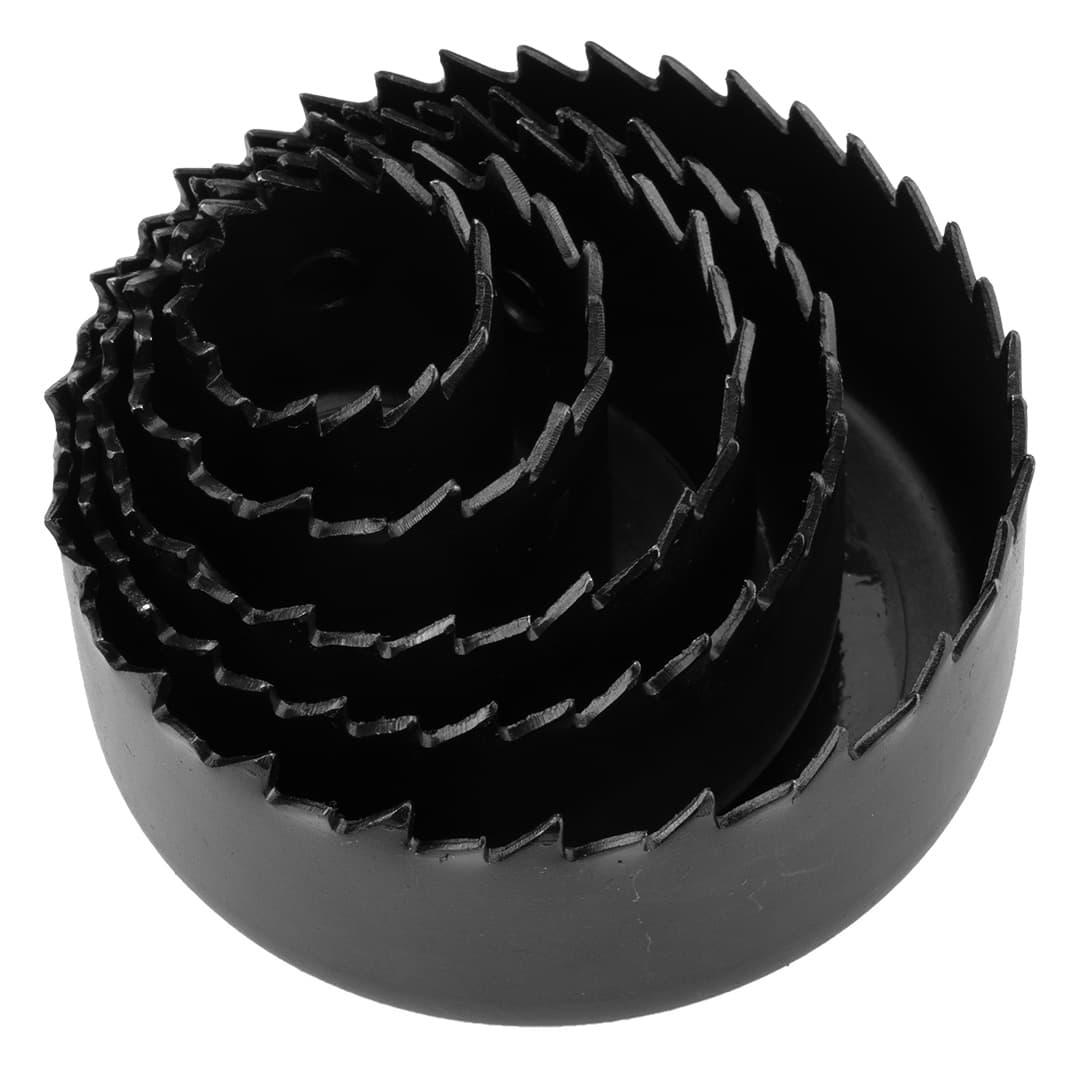 Otwornice z adapterami 19-76 mm zestaw 15 sztuk 7