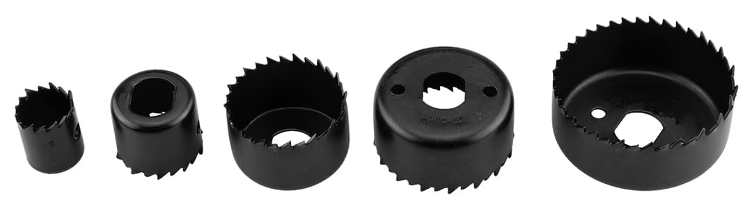 Otwornice z adapterami 19-76 mm zestaw 15 sztuk 8