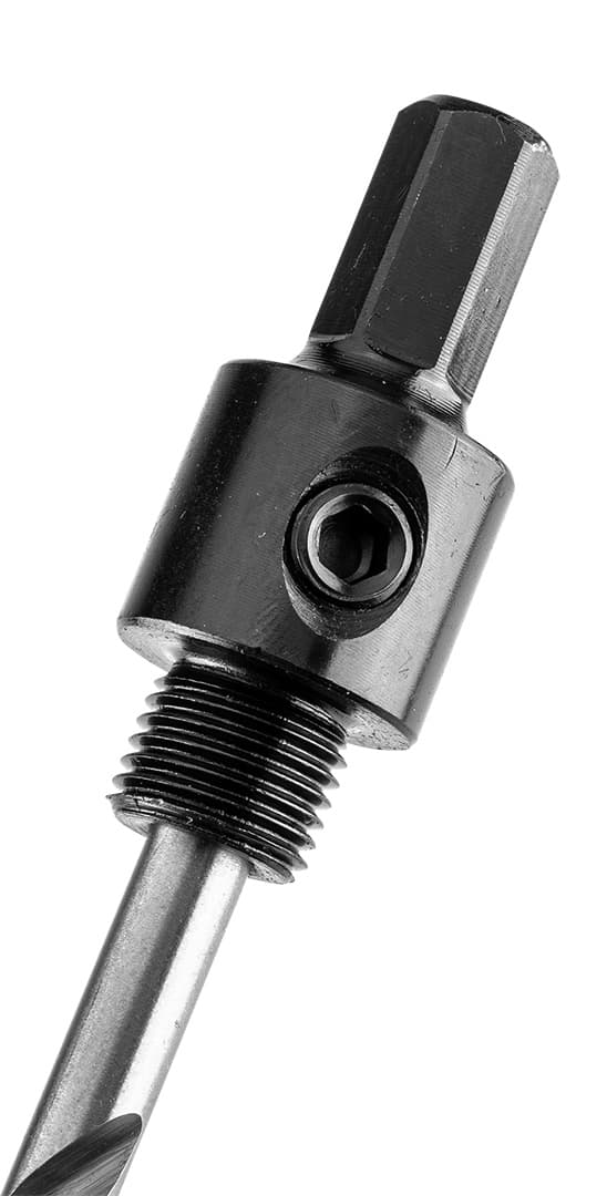 Adapter z wiertłem pilotującym do otwornic bi-metalowych 14-30 mm 4