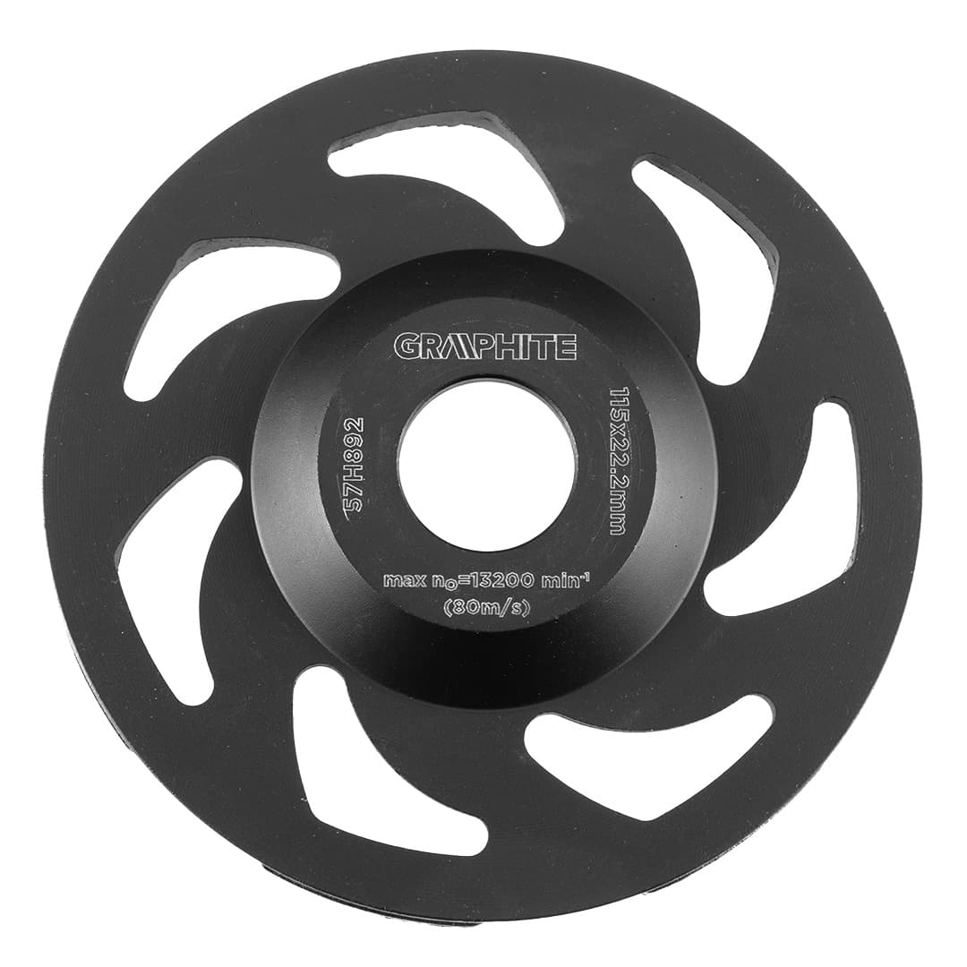 Tarcza diamentowa szlifierska 115 x 22.2 x 5 mm segment L 3