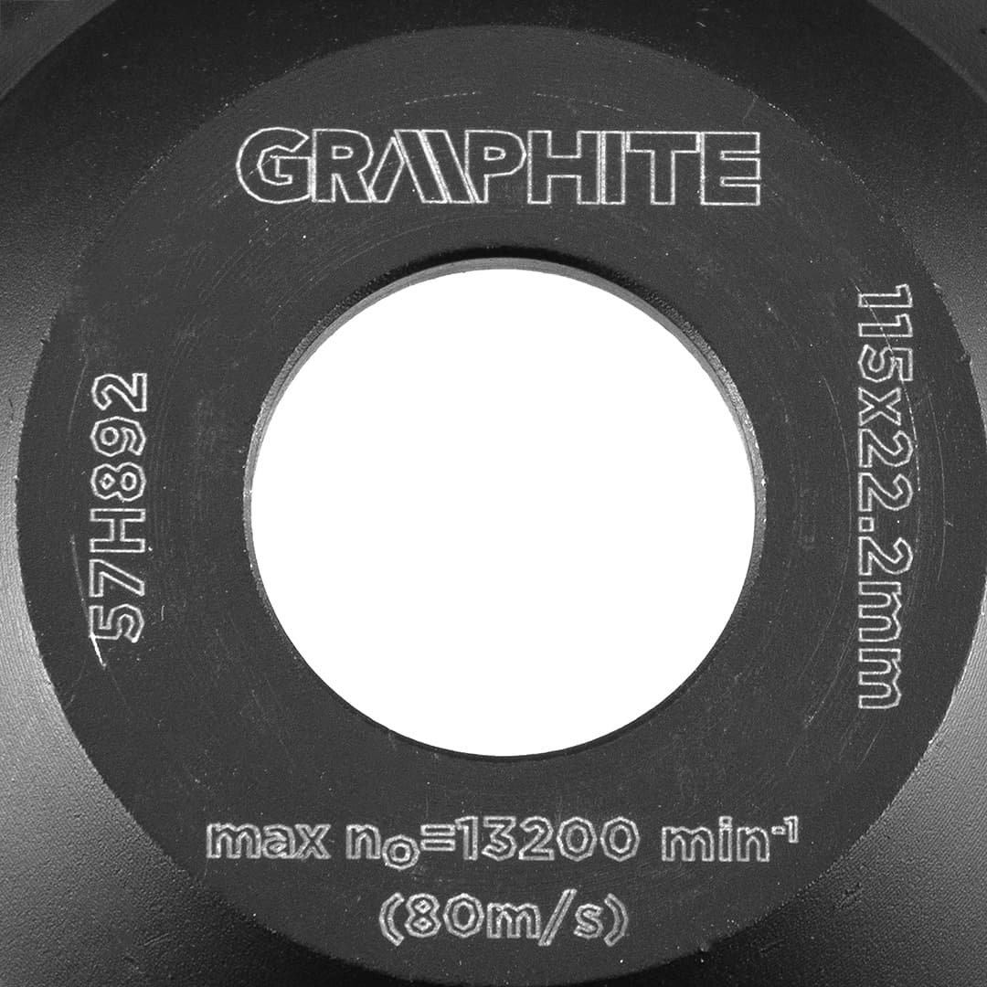 Tarcza diamentowa szlifierska 115 x 22.2 x 5 mm segment L 4