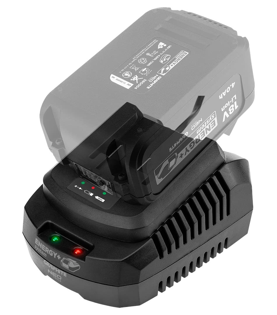 Ładowarka do akumulatorów litowo-jonowych 18V Graphite Energy+ 6