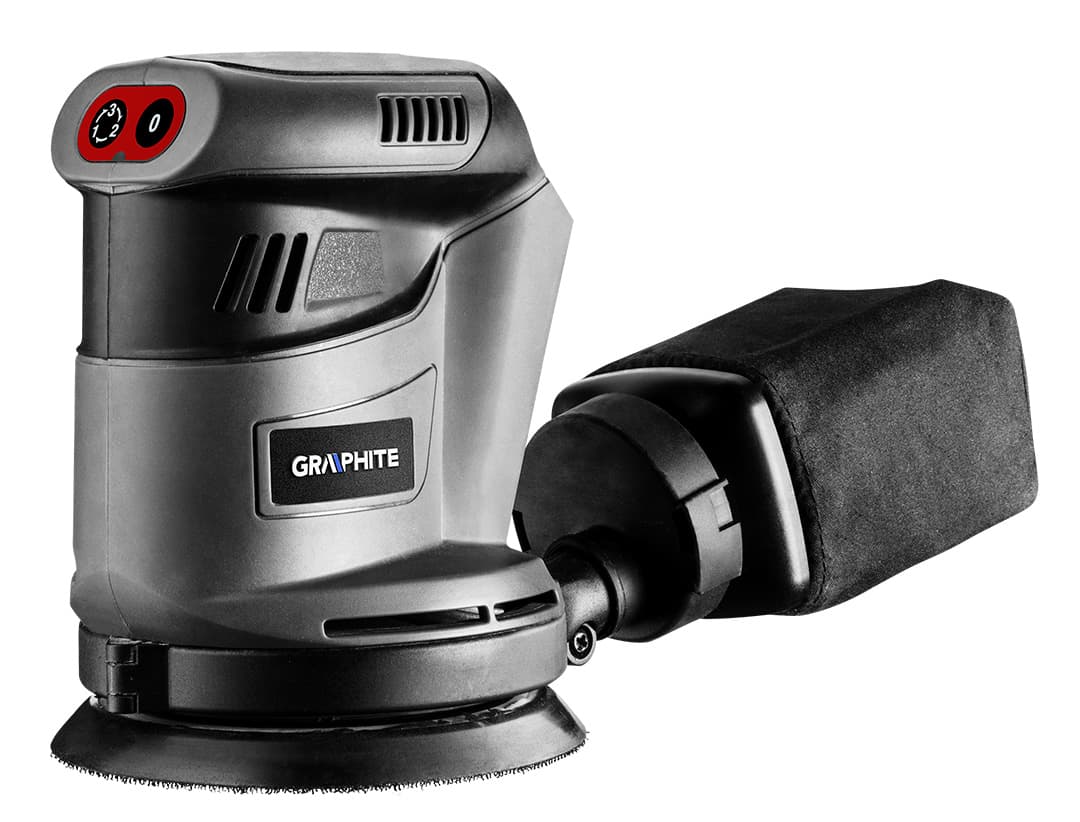 Szlifierka mimośrodowa Energy+ 18V stopa 125 mm 6