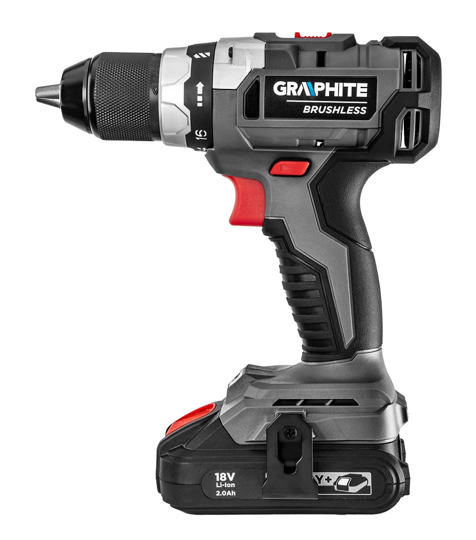 Wiertarko-wkrętarka akumulatorowa bezszczotkowa 18V Li-Ion 13 mm 5