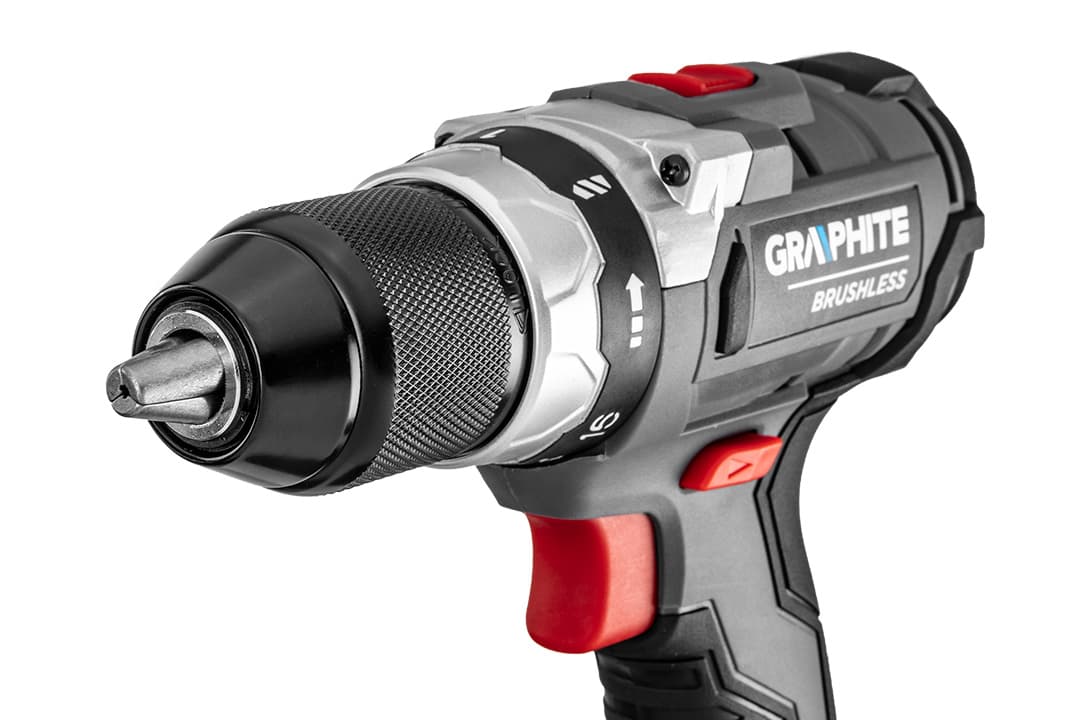 Wiertarko-wkrętarka akumulatorowa bezszczotkowa 18V Li-Ion 13 mm 6