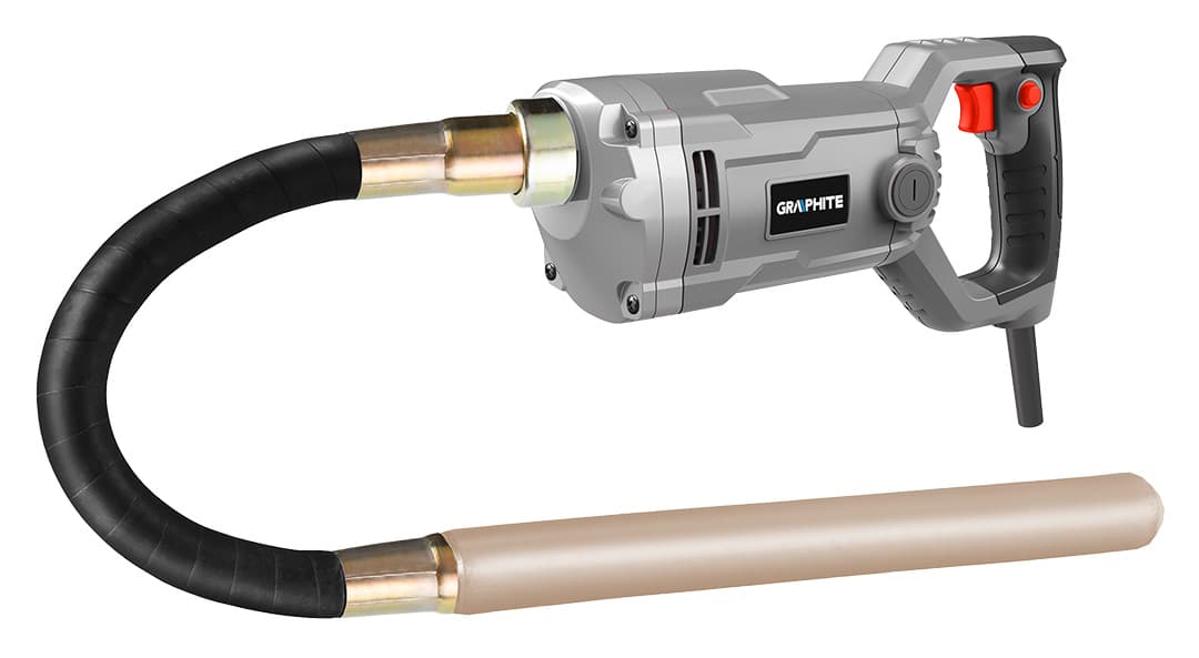 Wibrator do betonu 1100W z buławą o długości 3m 5