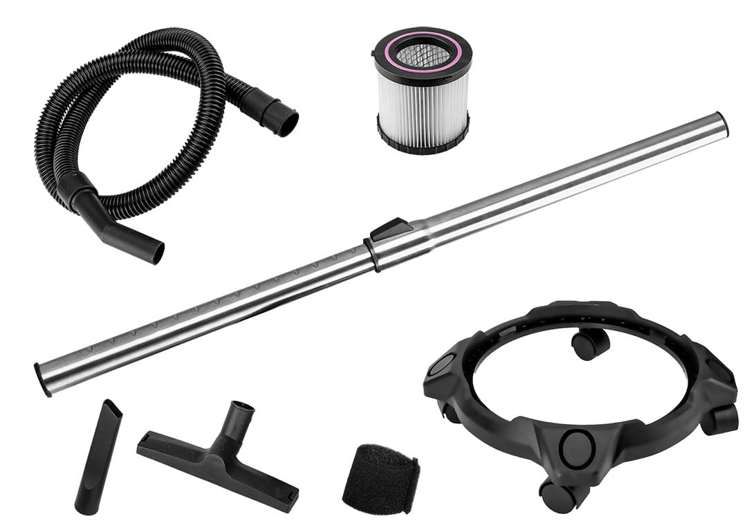 Odkurzacz warsztatowy Energy+ 18V Li-Ion na mokro i sucho, zbiornik 20L 6