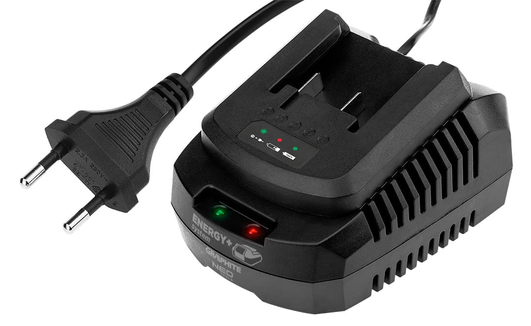 Zestaw akumulator 2 Ah z ładowarką Energy+ 4