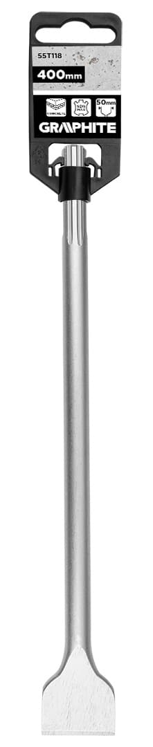 Dłuto płaskie SDS Max 50 x 18 x 400 mm do betonu 5