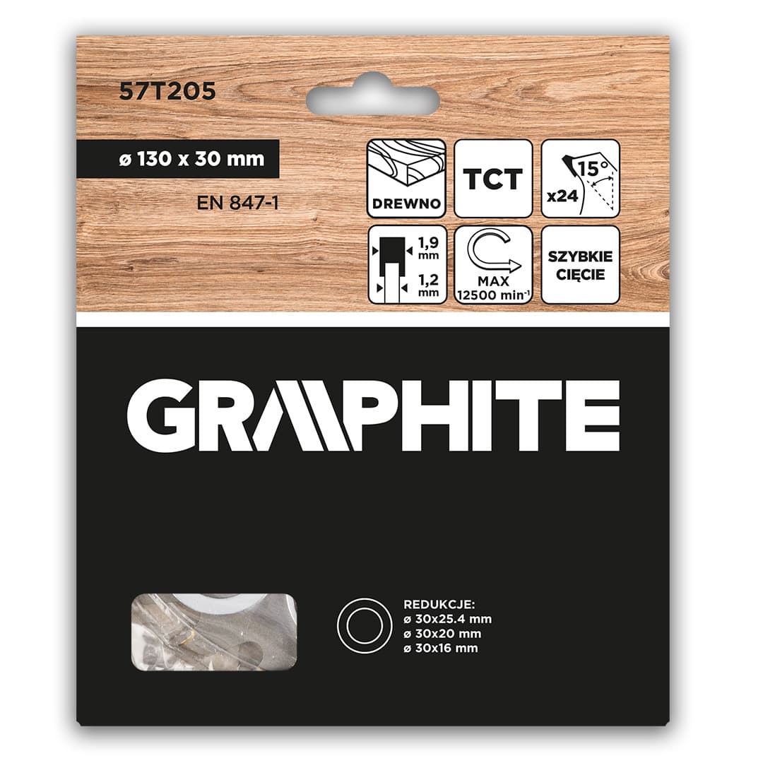 Tarcza widiowa do pilarki 130 x 30 mm 24 zęby 4