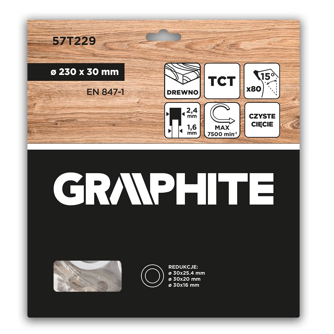 Tarcza widiowa do pilarki 230 x 30 mm 80 zębów 4