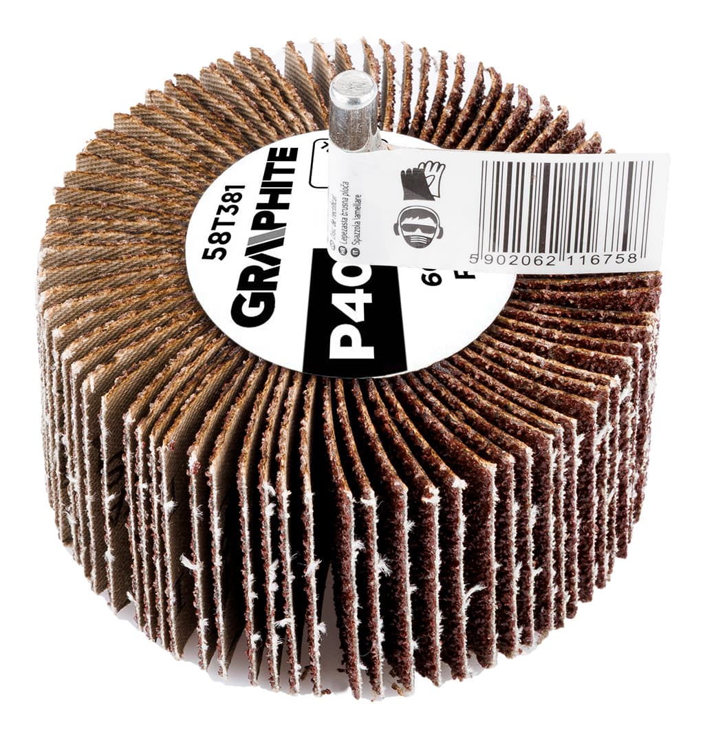 Ściernica listkowa trzpieniowa 60 x 30 x 6 mm, gradacja P40 10