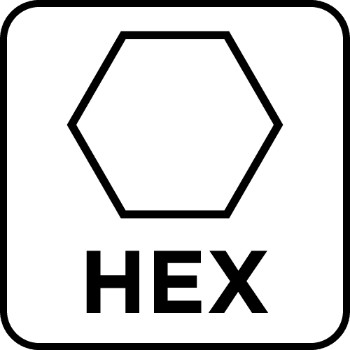 Adapter do otwornic z mocowaniem HEX i wiertłem pilotującym M22, długość 200 mm 7
