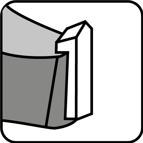 Frez widiowy do drewna i tworzyw sztucznych 26 mm 9