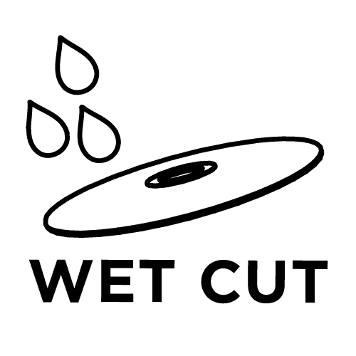 Tarcza diamentowa do cięcia ceramiki, granitu i marmuru 110 x 22.2 mm 8