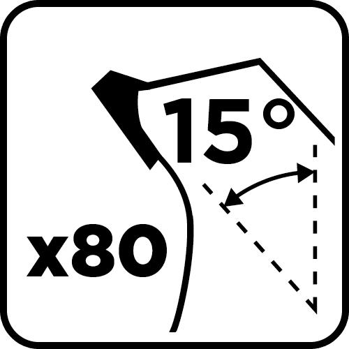 Tarcza widiowa do pilarki 230 x 30 mm 80 zębów 8