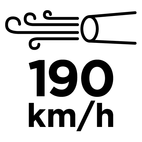 Dmuchawa do liści akumulatorowa 18V Li-Ion wydajność 190 km/h 5