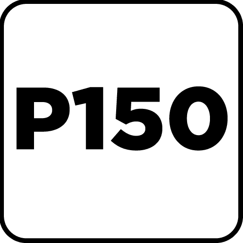 Siatka ścierna 115 x 280 mm, gradacja P150 9