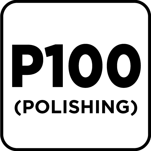 Żółty papier ścierny w rolce 2,5 m x 115 mm, gradacja P100 5