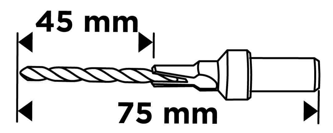 Wiertło do konfirmatów 4/6 mm GRAPHITE 4