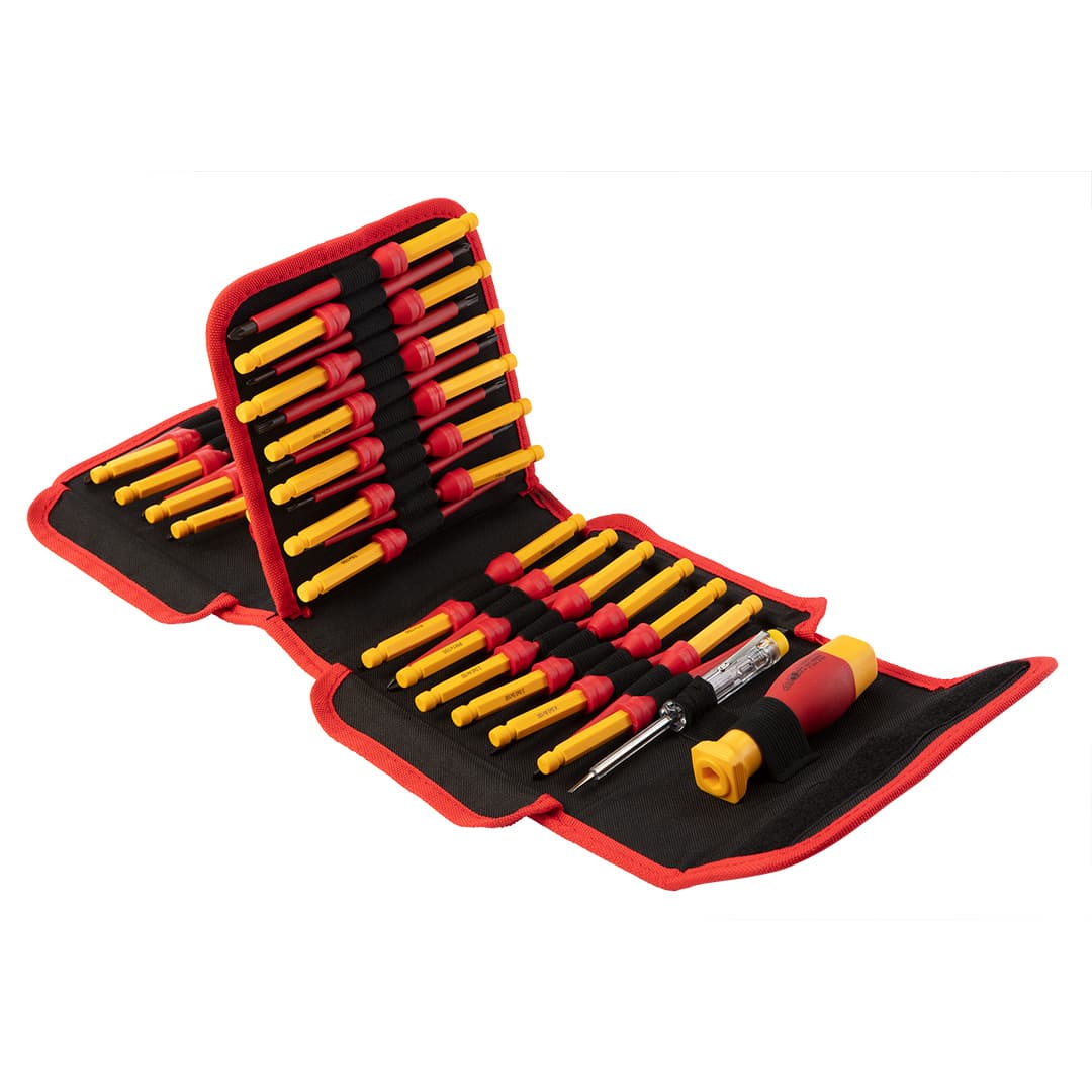 Zestaw końcówek wkrętakowych z uchwytem 1000V 50 sztuk 2