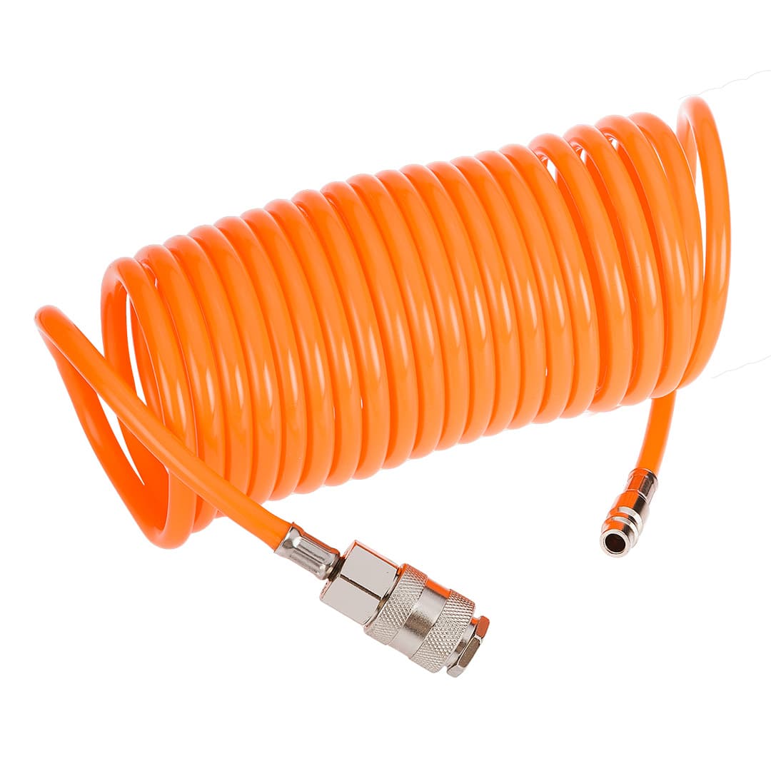 Przewód ciśnieniowy spiralny 5 x 8 mm, 5 m, wykonany z polietylenu 6