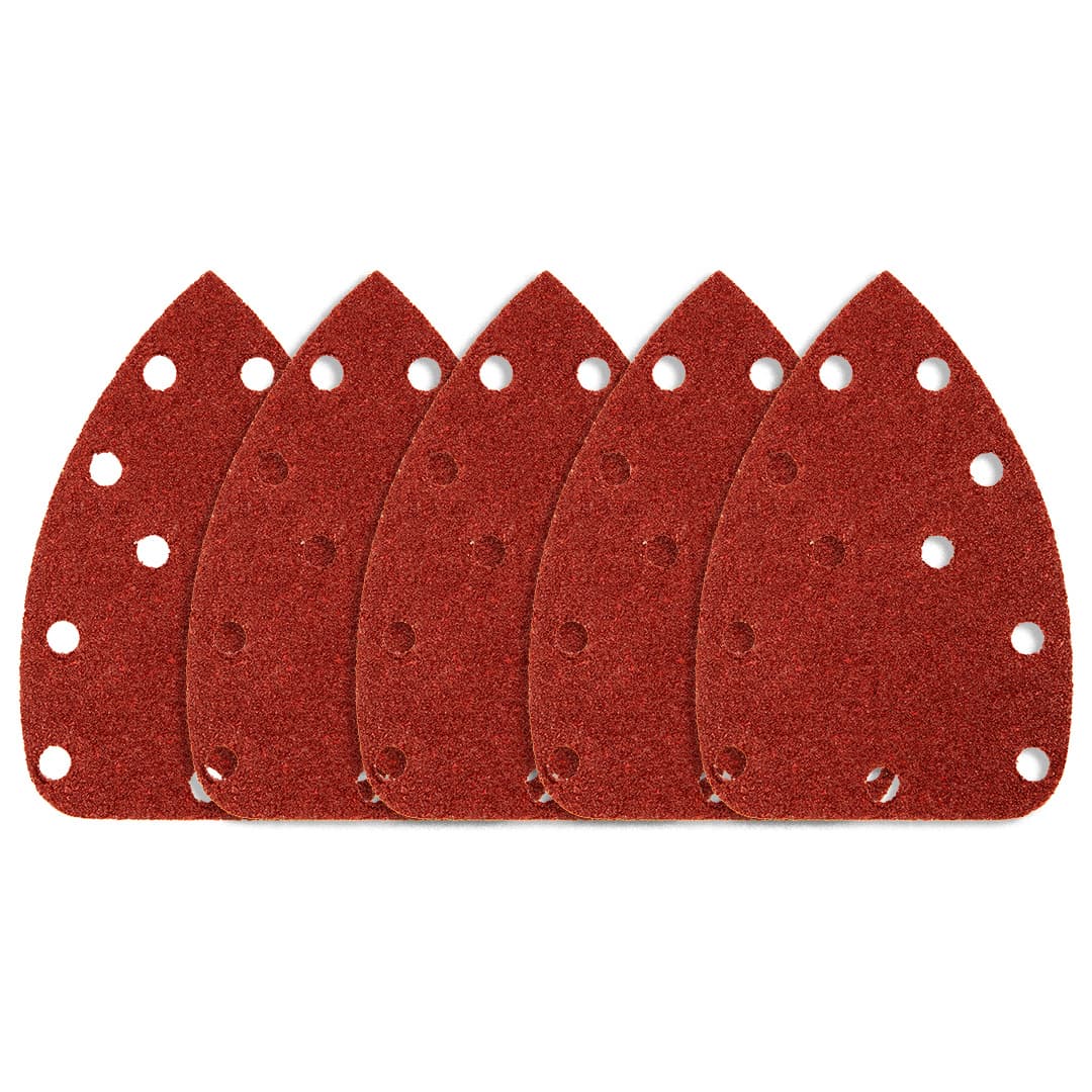 Papiery ścierne na rzep 80 x 140 mm, gradacja P100, 5 sztuk 2