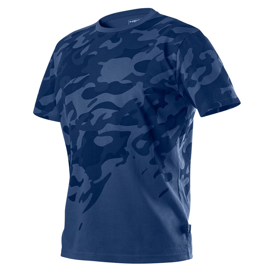 T-shirt roboczy Camo Navy rozmiar S 2