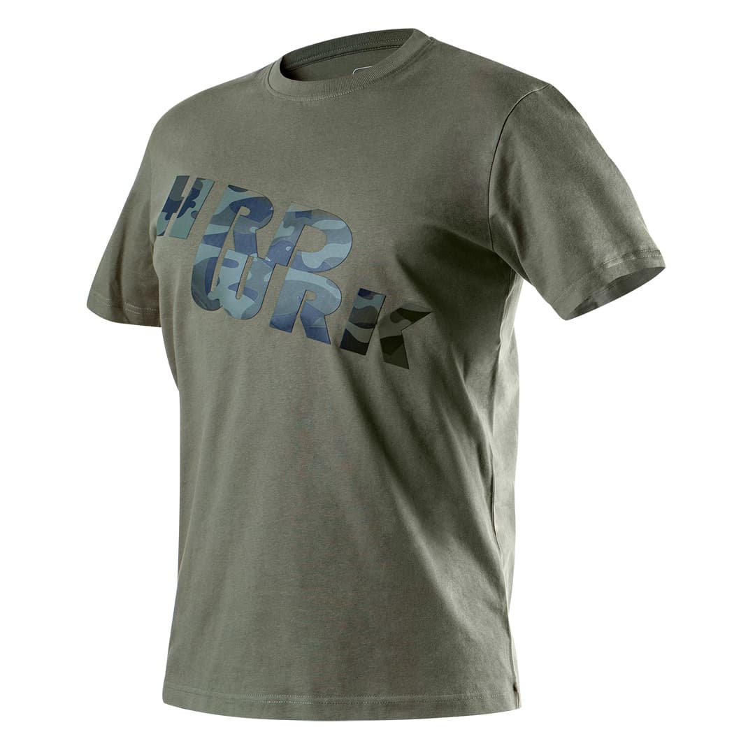 Oliwkowy T-shirt roboczy CAMO rozmiar M 2