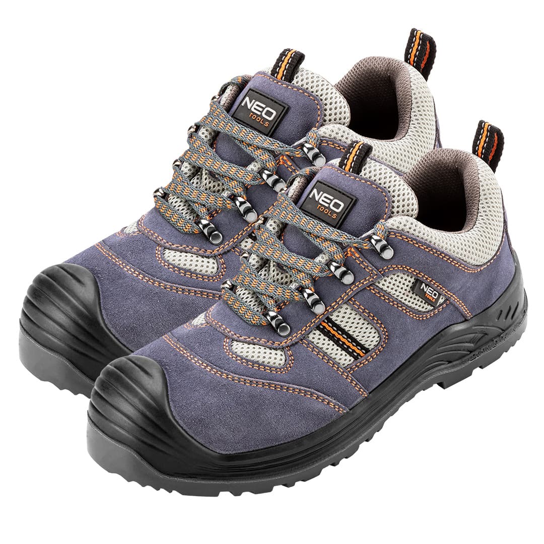 Półbuty robocze z zamszu rozmiar 39 z metalowym noskiem 2