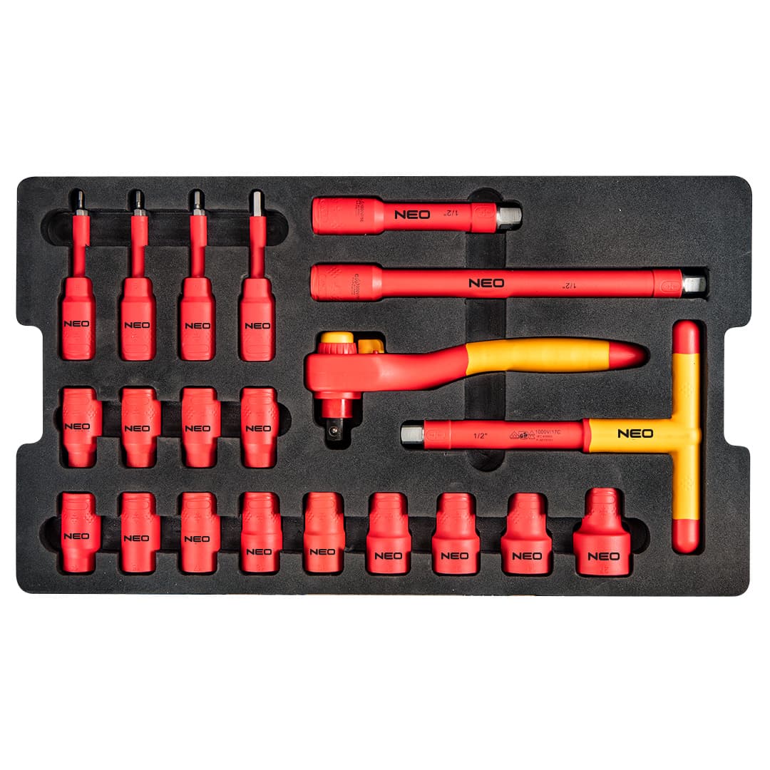 Skrzynia serwisowa elektryka Neo Tools 52 elementy 10