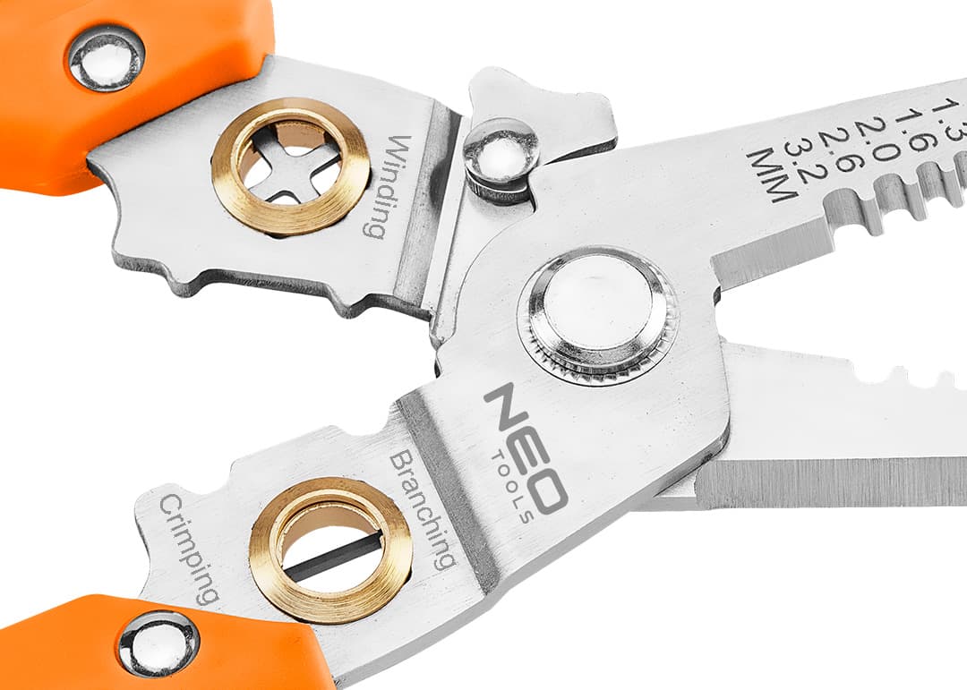Szczypce do ściągania izolacji 6 w 1 NEO TOOLS 7