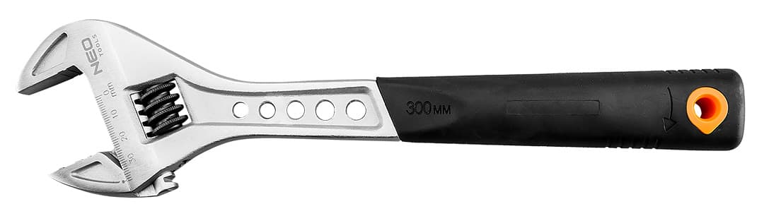 Klucz nastawny NEO 300 mm, zakres regulacji 0-38 mm 9