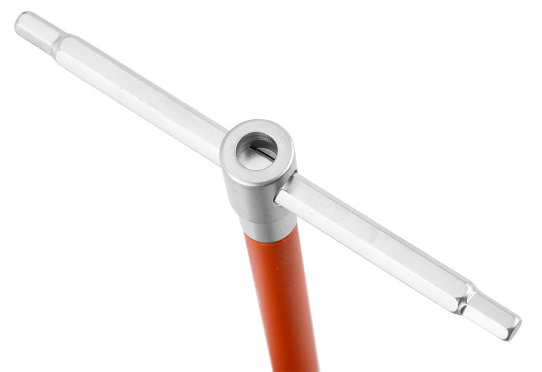 Klucze trzpieniowe z przetyczką 2-10 mm, 10 sztuk w stojaku 10