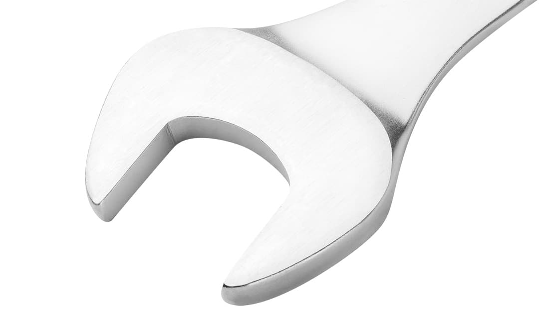 Klucz płasko-oczkowy 19 mm długość 230 mm 6