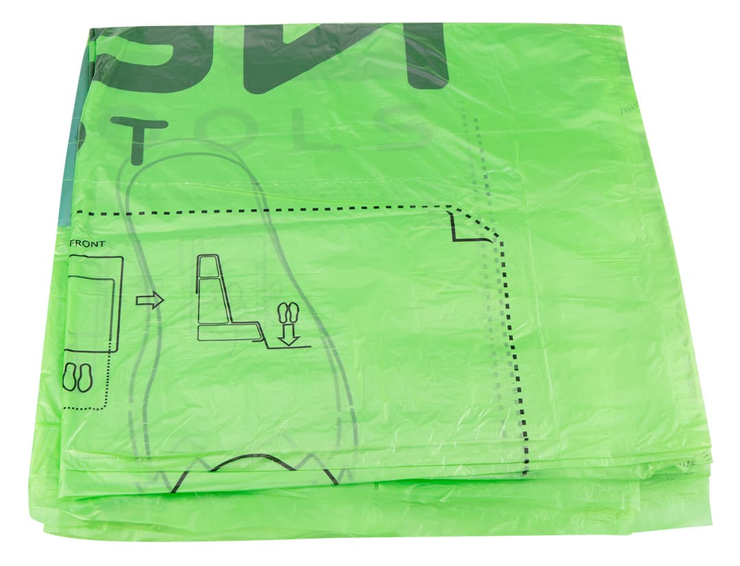 NEO TOOLS pokrowce ochronne na wnętrze samochodu 200 sztuk 6