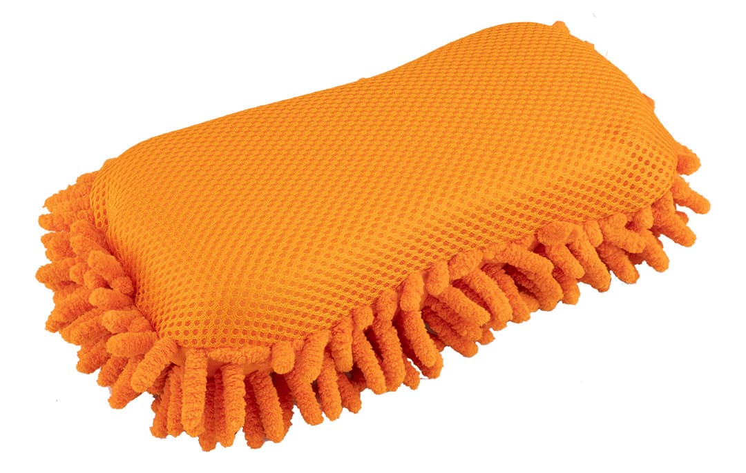 Gąbka do mycia samochodu z mikrofibry dwustronna 3