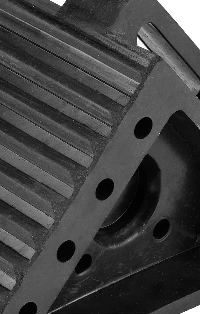 Gumowy klin pod koło z uchwytem do zabezpieczania pojazdów 5