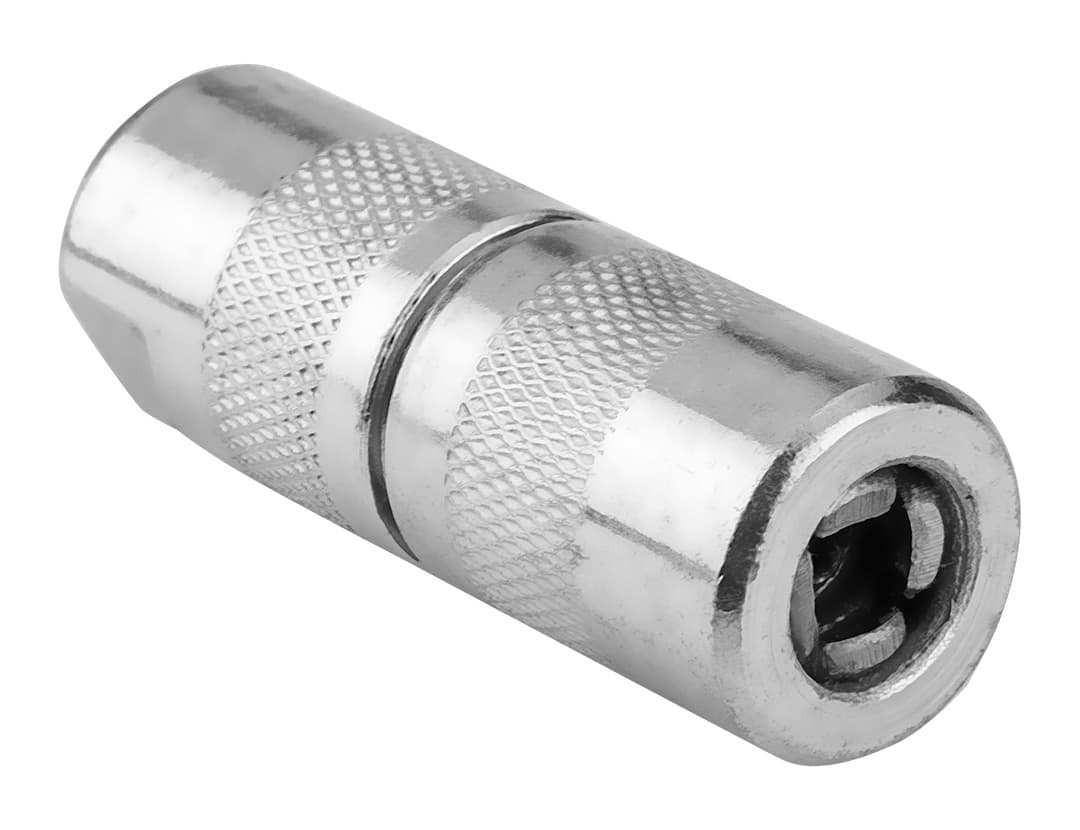 Końcówka smarownicy 4 szczękowa stal galwanizowana 2