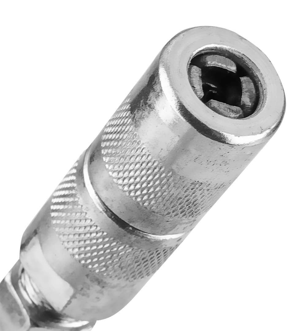 Końcówka smarownicy 4 szczękowa stal galwanizowana 4