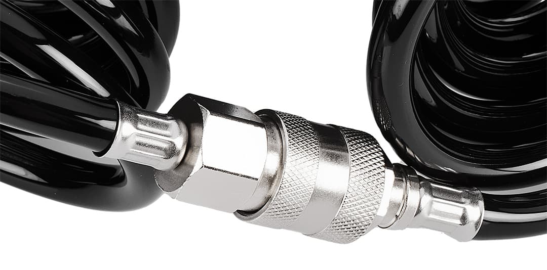 Przewód ciśnieniowy spiralny poliuretanowy 8 x 12 mm, 5 m 6