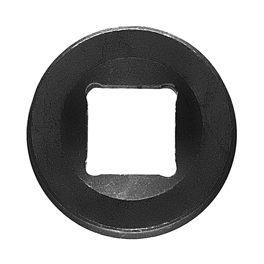 Nasadka udarowa 1/2 cala, rozmiar 22 mm, długość 38 mm, stal chromowo-molibdenowa 8