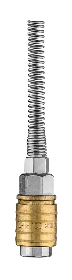 Szybkozłączka do kompresora z wyjściem na wąż 4 x 6 mm 7